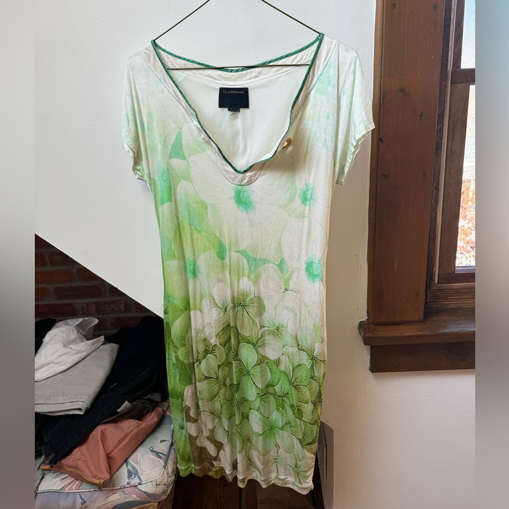 Roberto Cavalli Printed Dress SEE CONDITION